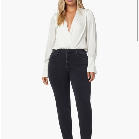 Favorite Daughter EVELYN HIGH RISE STRAIGHT pant in Black - Picture 11 of 11